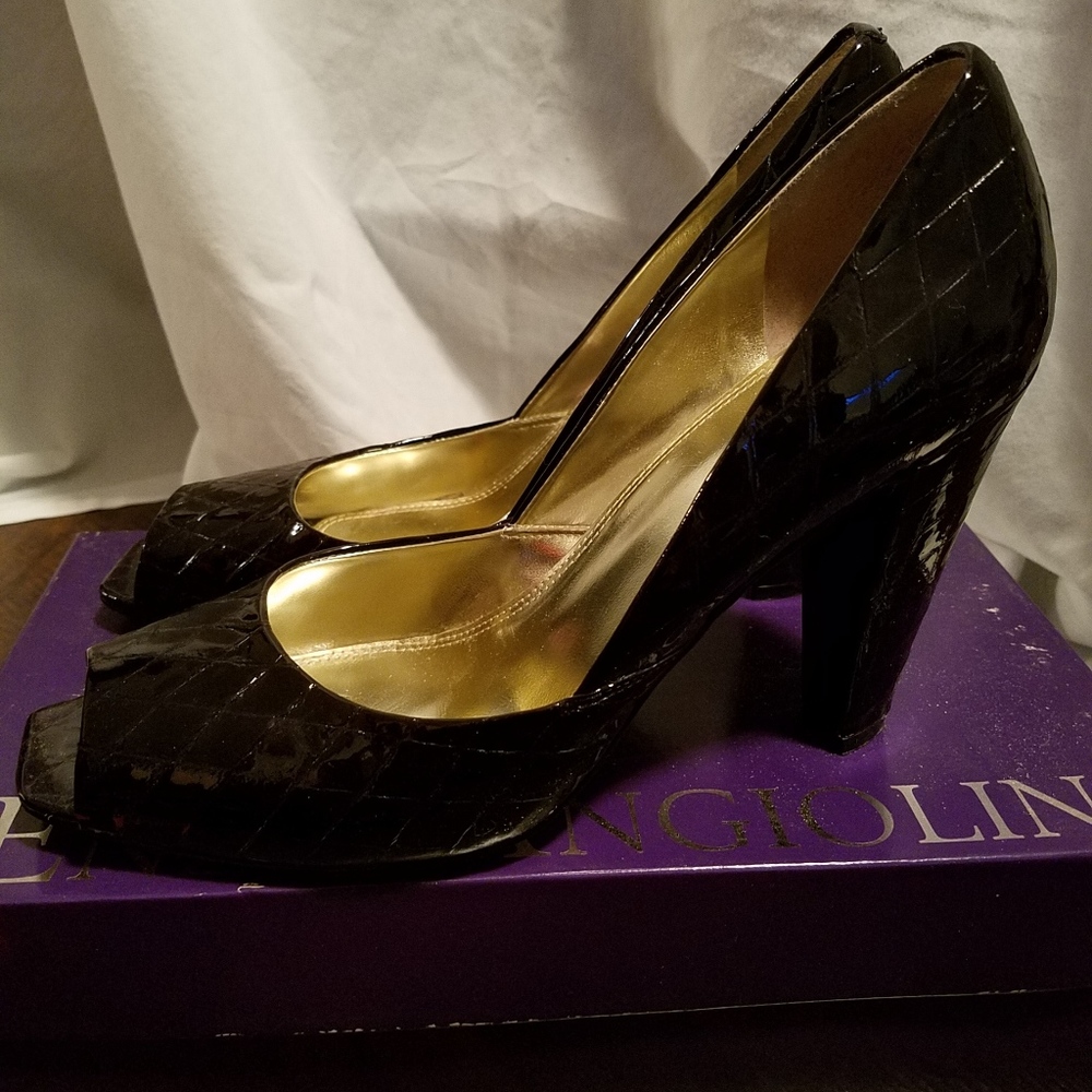 Enzo Angiolini Peep Toe Heel